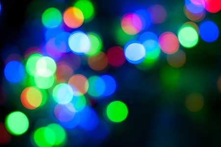 Abstract circular bokeh background. の写真素材