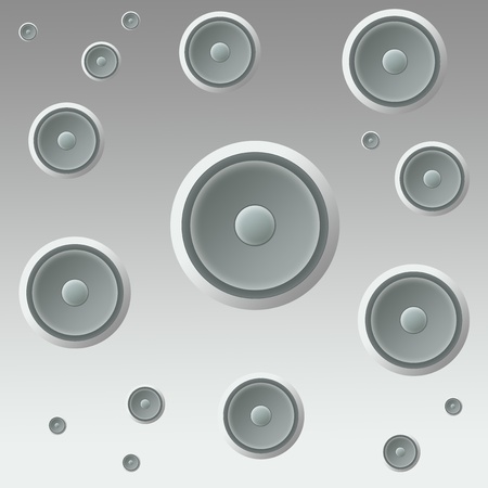 Speaker illustration background の写真素材