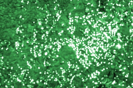  Abstract circular green bokeh background の写真素材