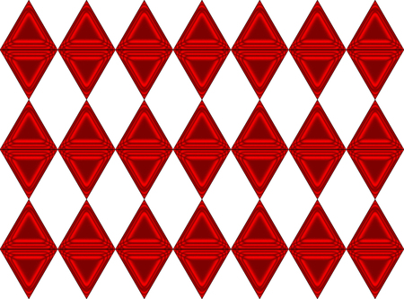   Red triangles, seamless background  の写真素材