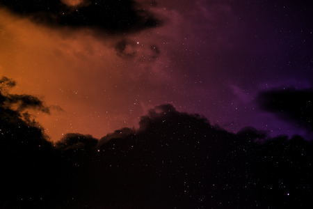 Space background with nebula and stars 