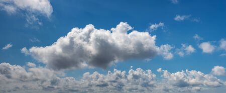 Sky with clouds. Panorama.