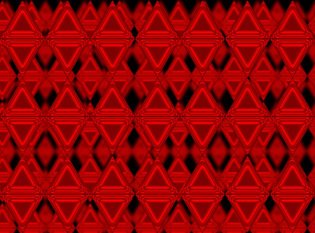 Red triangles, abstract background.の写真素材