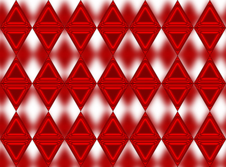 Red triangles, abstract background.の写真素材