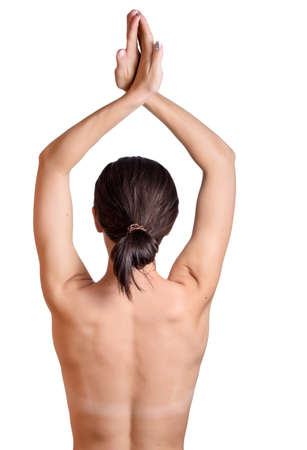 Picture of woman from the back.の写真素材