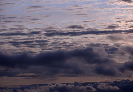 Dramatic sky with clouds. Nature background.の写真素材