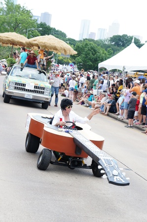 Houston, Texas - Sunday 22nd May 2011: 2011 Houston Art Car Parade sponsored by The Orange Show at...