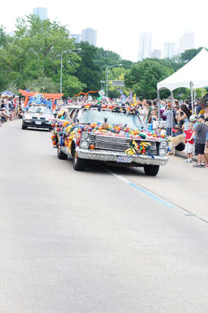 Houston, Texas - Sunday 22nd May 2011: 2011 Houston Art Car Parade sponsored by The Orange Show at...