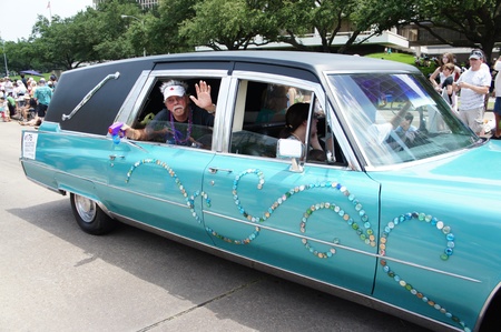 Houston, Texas - Sunday 22nd May 2011: 2011 Houston Art Car Parade sponsored by The Orange Show at...
