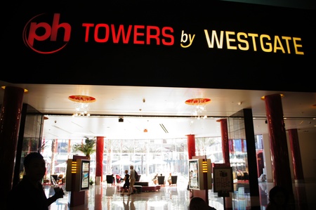 Planet Hollywood Las Vegas, is a casino resort on the Las Vegas Strip, in the unincorporated locale of Paradise, Nevada, United States. Westgate Resorts operates the condo portion of the property, known as PH Towers by Westgateのeditorial素材