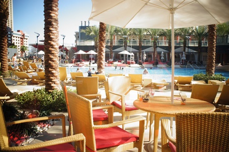 Las Vegas, Nevada - September 1 2011 : Westgate Resorts operates the condo portion of the Planet Hollywood known   as PH Towers by Westgateのeditorial素材