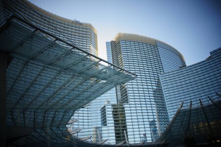 Las Vegas, Nevada - September 1 2011 : Aria Resort and Casino in Las Vegas, Nevada