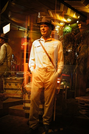  Las Vegas, Nevada - September 1 2011 : Favourite celebrity wax figures at the world famous tourist attraction, Madame Tussauds in Las Vegas, Nevada, USAのeditorial素材