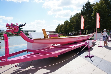 Houston, Texas - October 22, 2011 : 8th Annual Gulf Coast International Dragon Boat Regatta at...