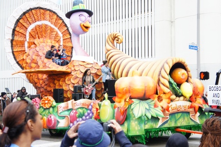 Houston, Texas - November 24, 2011 : The 62nd Annual Holiday Parade presented by H-E-B comes to life...