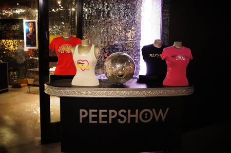 Las Vegas, Nevada - September 2 2011: PeepShow at Planet Hollywood Resort and Casino - Las Vegas Hotel and Casino のeditorial素材