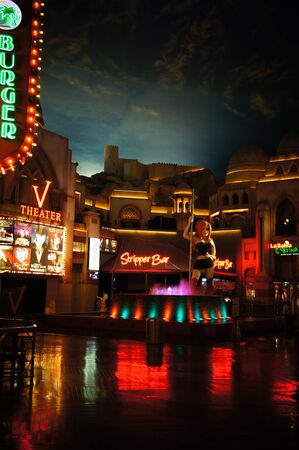 Las Vegas, Nevada - September 2 2011: Stripper Bar is the ultimate Sin City experience, Located at Miracle Mile Shops at Planet Hollywood, Las Vegas, Nevadaのeditorial素材