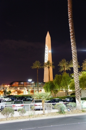 Las Vegas, Nevada - September 2 2011: Luxor Hotel and Casino Hotel - Las Vegas - United States のeditorial素材