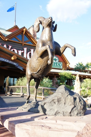 Las Vegas, Nevada - September 1 2011 : Bass Pro Shops Las Vegas, Nevada Shopping at the Silverton Casinoのeditorial素材