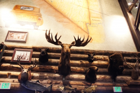 Las Vegas, Nevada - September 1 2011 : Bass Pro Shops Las Vegas, Nevada Shopping at the Silverton Casinoのeditorial素材