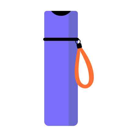 Water bottle for regular use. Vector picture.のイラスト素材
