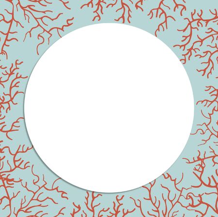 Orange Coralのイラスト素材