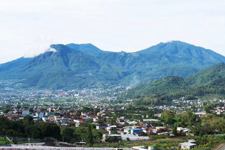 Scenic View mountain of Batu malang, Indonesia