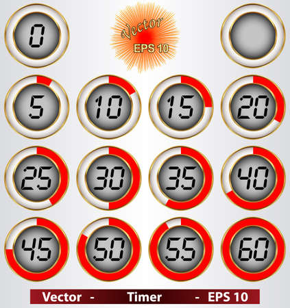 Timerのイラスト素材