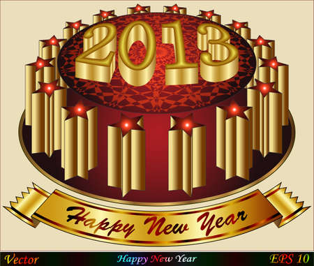Happy New Year のイラスト素材