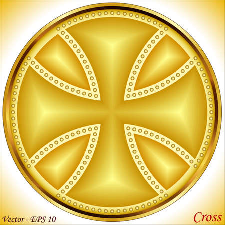 Golden Crossのイラスト素材
