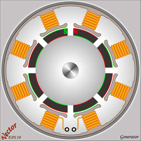 Generatorのイラスト素材