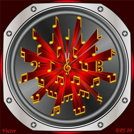 Musical Notesのイラスト素材