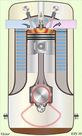Car Engineのイラスト素材