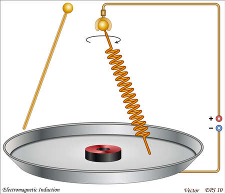 Electromagnetic Inductionのイラスト素材