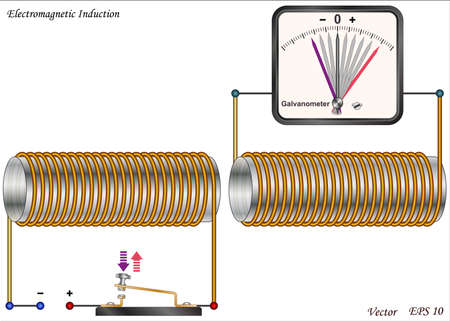 Electromagnetic Inductionのイラスト素材