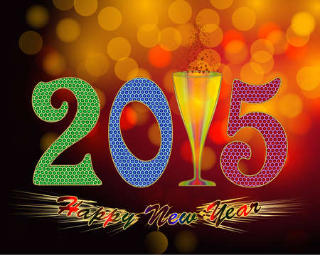 Happy New Yearの写真素材