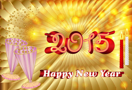 Happy New Yearの写真素材