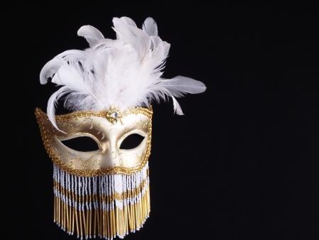 Venetian Carnival Maskの写真素材