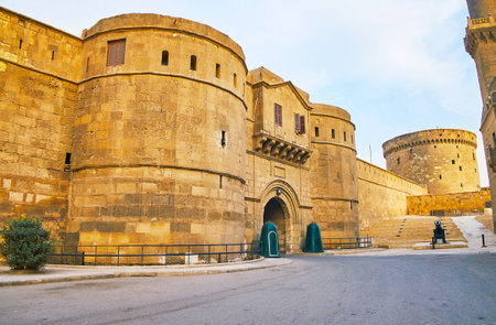Saladin Citadel is the perfect example of medieval fortification with preserved gates and towers,...