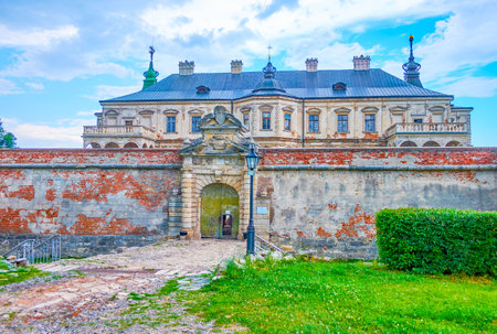 Visit old abandoned Pidhirtsi Castle, Ukraineのeditorial素材