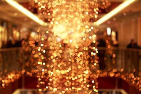 Festive blurred backdrop