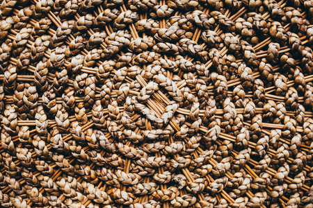 Wicker basket texture