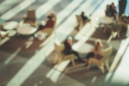 Blurred street backgroundの写真素材