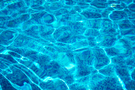 Pure pool waterの写真素材