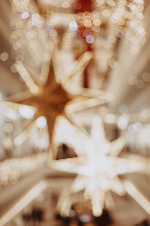 Blurred chrismas background