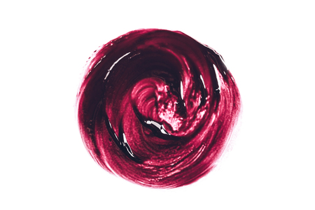 red textured lipstick strokeの写真素材