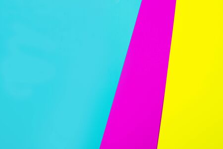 Abstract different multicolored neon backgrounds with place for text. Top view.の写真素材