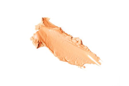 Liquid Foundation Stroke isolaten on white background.の写真素材