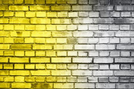 Brick wall, life in the city, constructionの写真素材