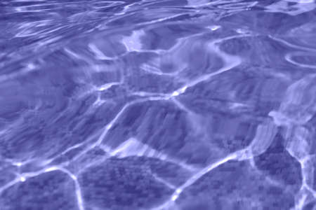 Pure pool water backgroundの写真素材